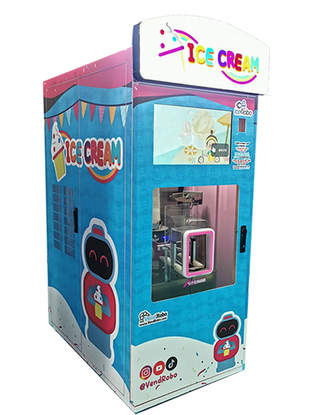 IceRobo robotic soft-serve ice cream machine