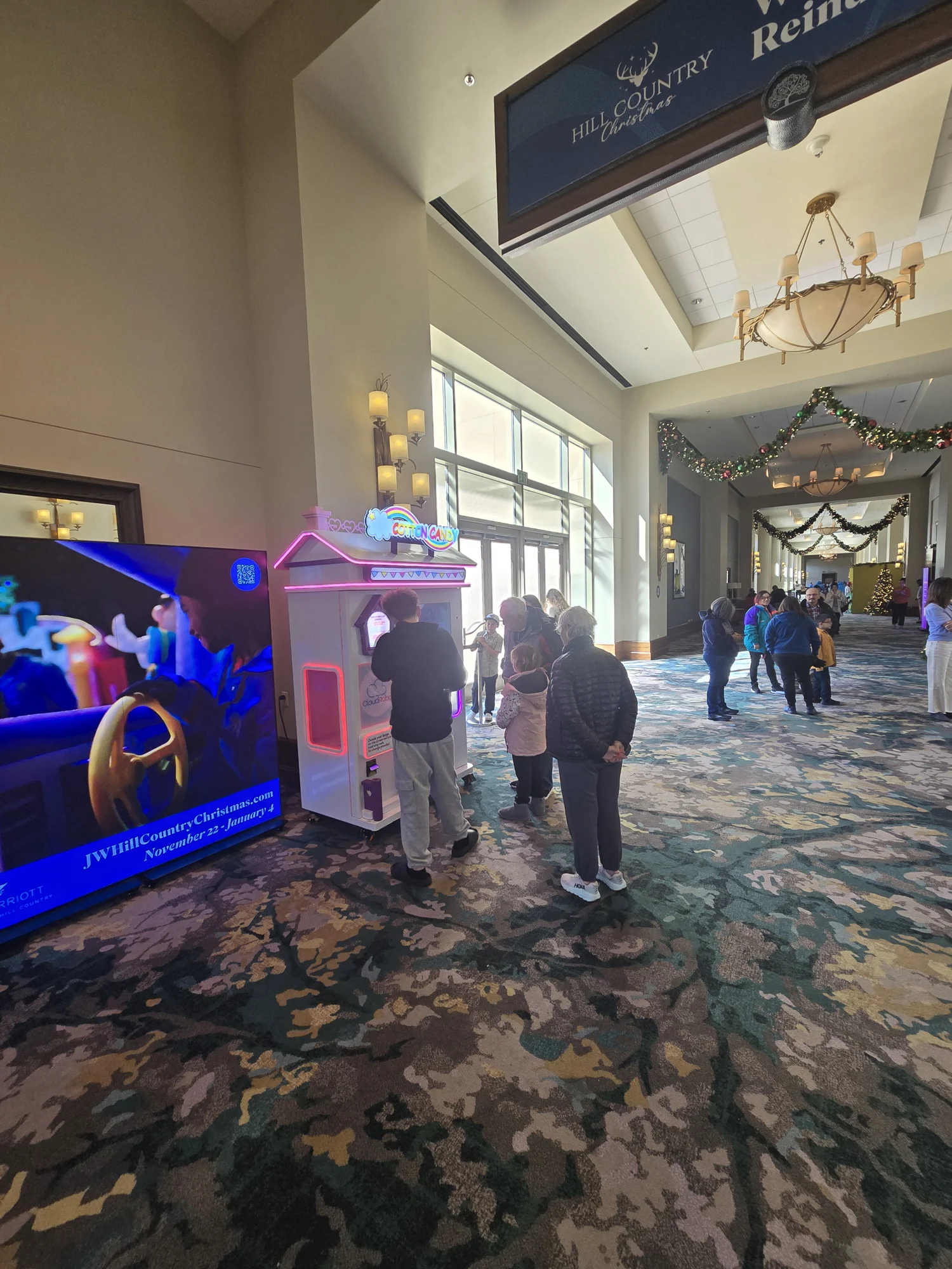 CloudRobo with guests at JW Marriott